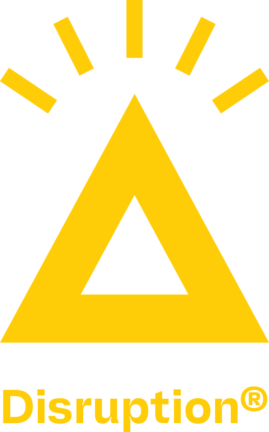 Disruption in Advertisement Symbol